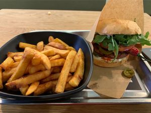 Full meal at Bun2Bun - Kamppi Shopping Center in Helsinki