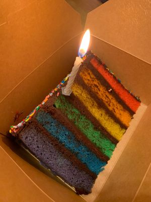 Chocolate rainbow at Pie Pie My Darling in Chicago