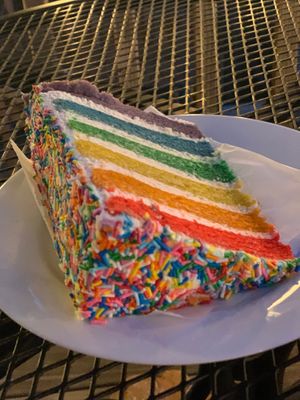 Vanilla rainbow  at Pie Pie My Darling in Chicago