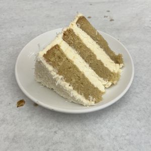 coconut cake at handlebar   at Pie Pie My Darling in Chicago