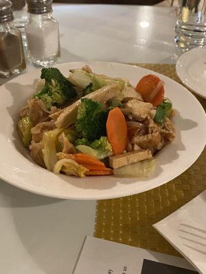 Chow fun at Loving Hut in Phoenix