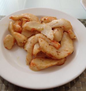 Yam protein, stir-fried style  at Loving Hut in Phoenix