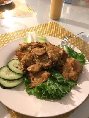 Lemongrass "chicken" at Loving Hut in Phoenix