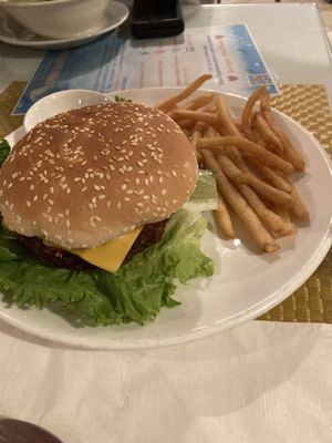 Beyond burger   at Loving Hut in Phoenix