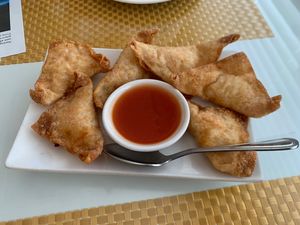 Wontons!  at Loving Hut in Phoenix