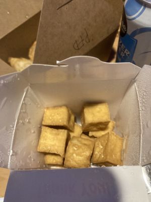 Crispy tofu #Veganuary at Loving Hut in Phoenix