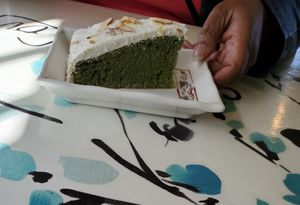 Pistachios cake at Loving Hut in Phoenix