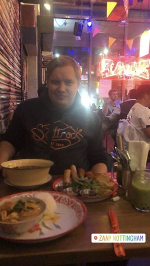 Curry  at Zaap Thai Street Food in Nottingham