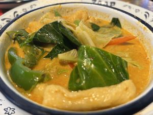 Gang Pea - Authentic Thai red curry  at Zaap Thai Street Food in Nottingham