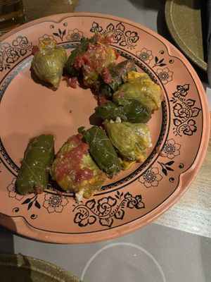 dolma  at Peskesi in Crete