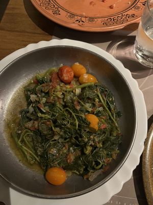 salad   at Peskesi in Crete