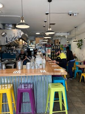 Interior  at Aviv Hummus Bar in Seattle