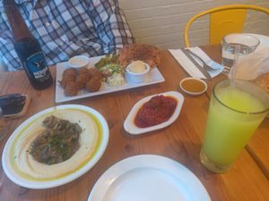  at Aviv Hummus Bar in Seattle