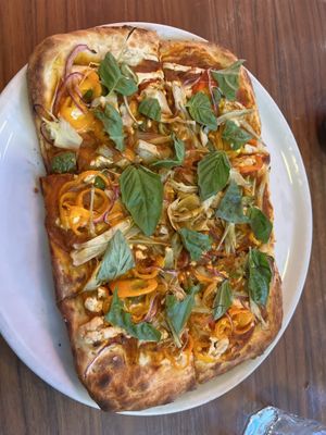 Super vegan 7.5 grandma style  at Tribute Pizza in San Diego