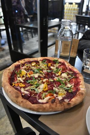 Super Vegan Pizza at Tribute Pizza in San Diego