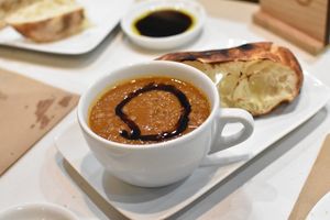 Soup at Tribute Pizza in San Diego