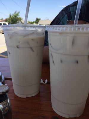 Horchata vegana  at Garduno's Taco King in Baldwin Park