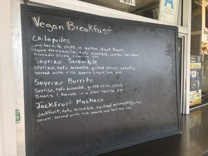 Current BF menu July 2019 at Garduno's Taco King in Baldwin Park