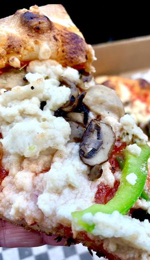 This cashew cheese was sooo good.  I asked for extra…no charge  at The Mill on Main in Huntsville