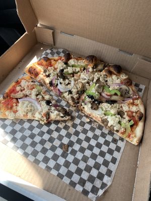 Nice size…easily good for two people.  at The Mill on Main in Huntsville