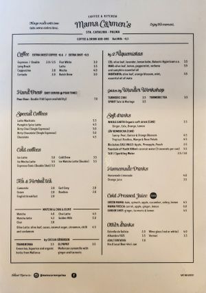  at Mama Carmen's in Mallorca