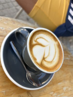 Coffee   at Mama Carmen's in Mallorca