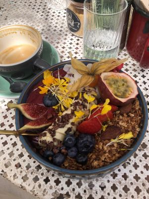   at Mama Carmen's in Mallorca