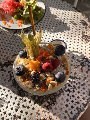 Oatmeal   at Mama Carmen's in Mallorca