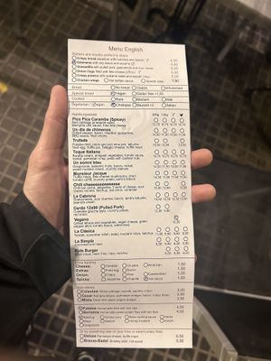 Order  at Badal Corner in Mallorca