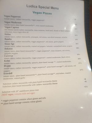  at Pizzeria Ludica in Vancouver