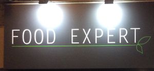 Logo at Food Expert in Zagreb
