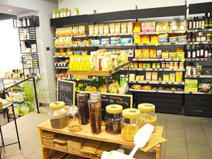 Shop on the inside at Food Expert in Zagreb