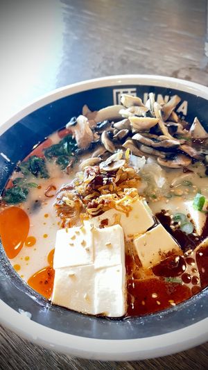 Creamy V Ramen  at JINYA Ramen Bar in Vancouver