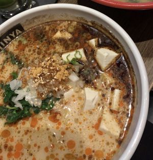 Creamy Ramen at JINYA Ramen Bar in Vancouver