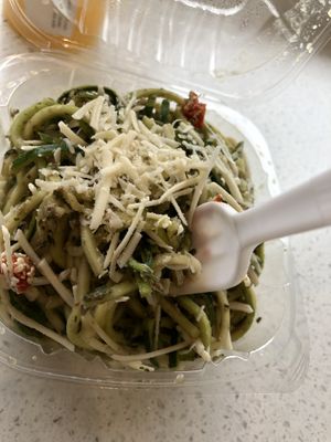 Raw pesto  at Juice Journey Cafe in Edgewater