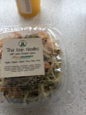 Thai kelp noodles  at Juice Journey Cafe in Edgewater