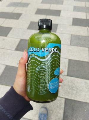 Jugo xolo verde at Mora Mora -  Insurgentes Sur in Mexico City