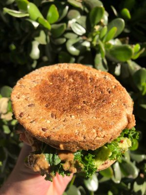 Brekkie muffin  at Mora Mora -  Insurgentes Sur in Mexico City