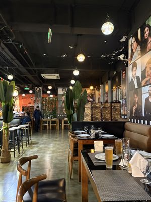   at Bollywood Indian Restaurant in Shanghai