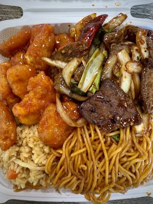 Combo  at Pots N Woks in Whittier