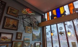 décor at Just Bob in Portland