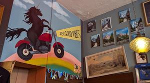 décor at Just Bob in Portland