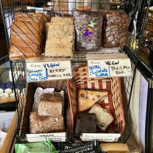 vegan baked goods : ) at Just Bob in Portland