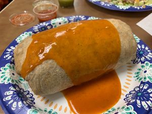 My lunch at El Patio in Santa Rosa