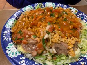 Taco salad  at El Patio in Santa Rosa