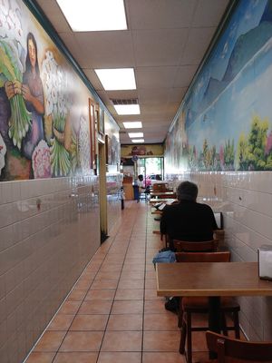 Inside seating at El Patio in Santa Rosa