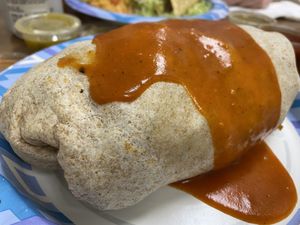 Mcdougall burrito  at El Patio in Santa Rosa