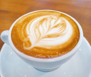 Caffe Latte. Decaf available. TOGO ok. at Pain de BRUN in Tokyo