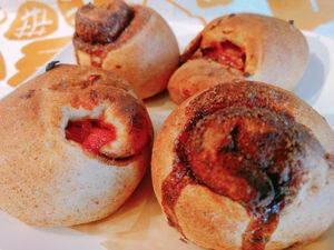 Cinnamon swirls at Pain de BRUN in Tokyo