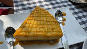 Cheesecake   at Vegan Casa in Patnem